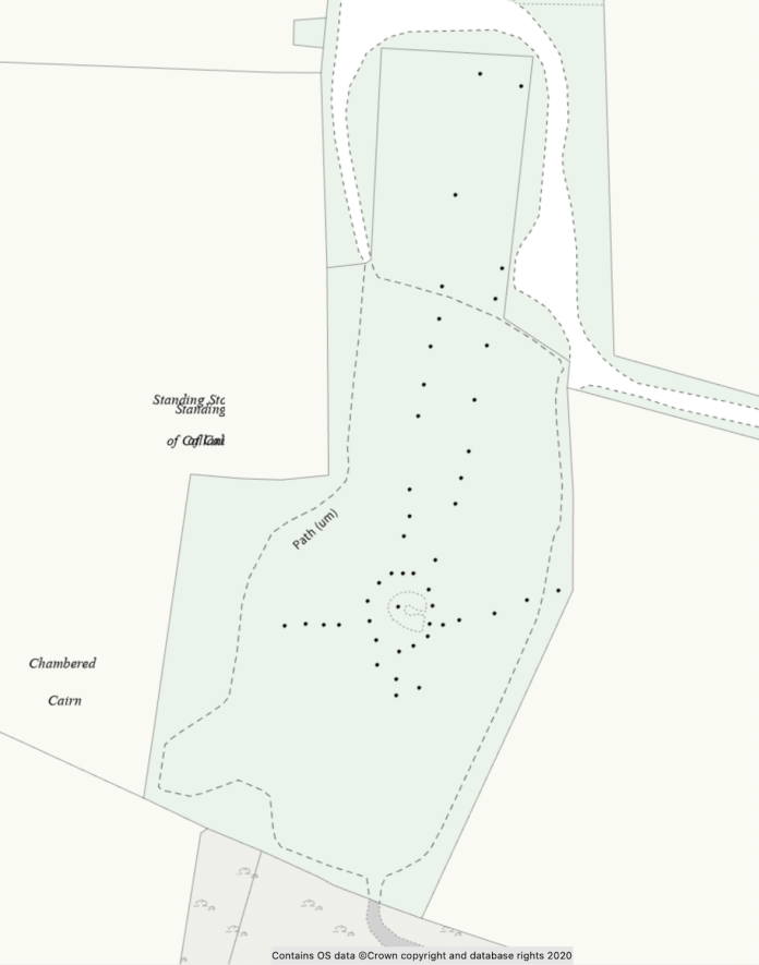 Ordnance Survey Map of Callanish I